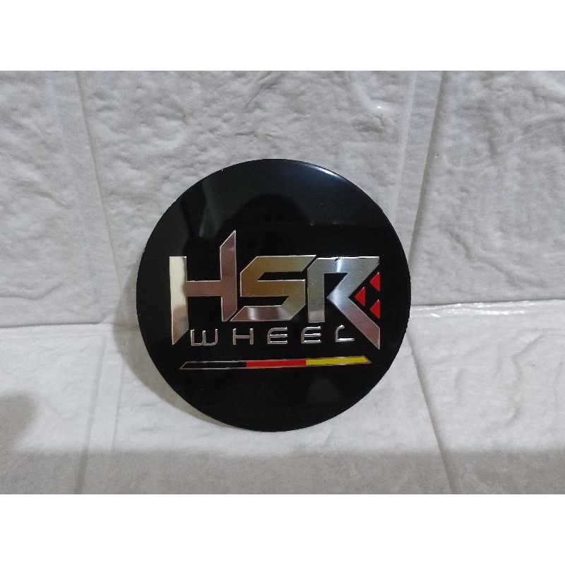 Emblem Dop Velg Hsr Original / Sticker Velg Hsr Wheel Ukuran 7cm