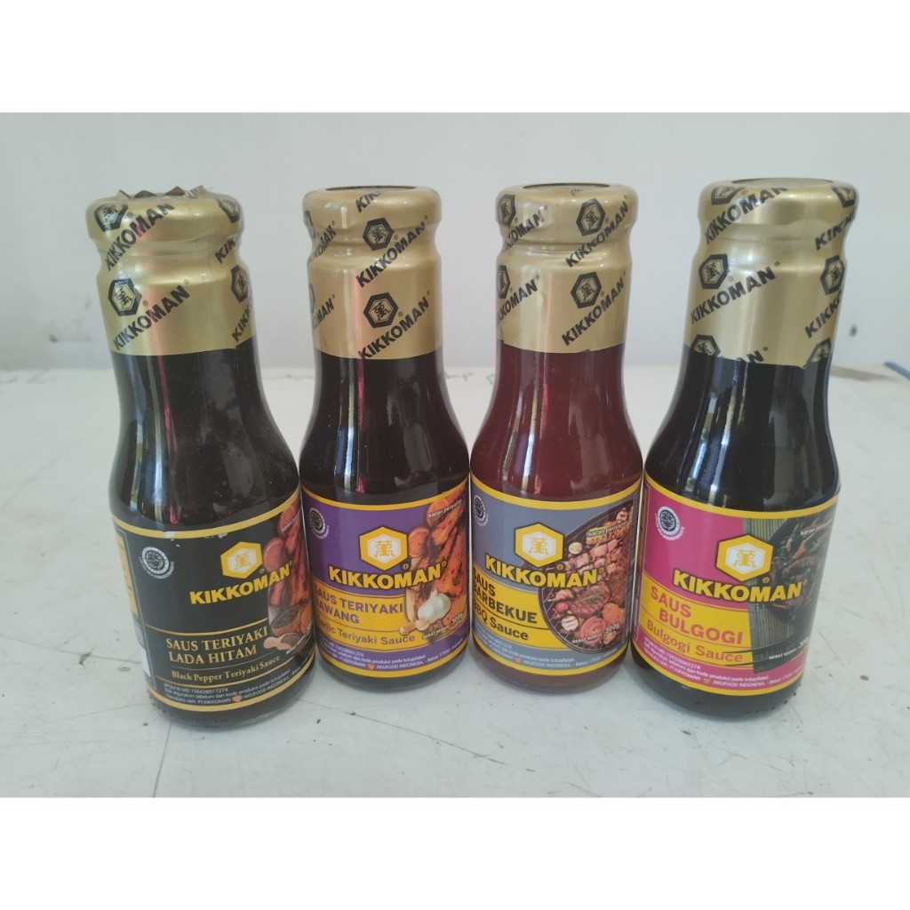 

HALAL | SAUS KIKKOMAN Rasa BBQ - TERIYAKI - BULGOGI 300g