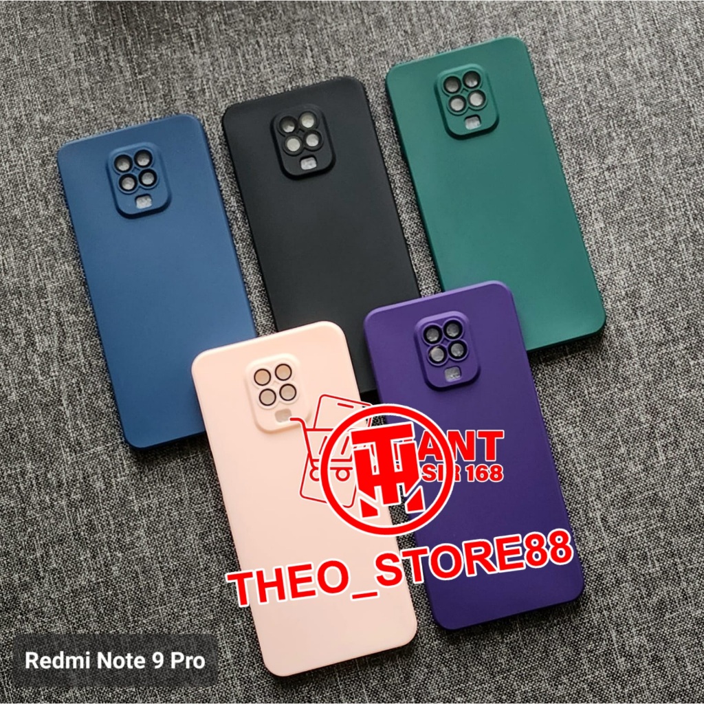 REDMI NOTE 9 PRO SOFT CASE MACARON LENS PRO CANSRA CASE REDMI NOTE 9 PRO