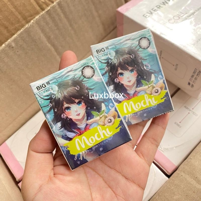 SOFTLENS MOCHI GREY DM 16 | Soflen abu abu dm besar soflen abu abu belo soflen mochi GRAY