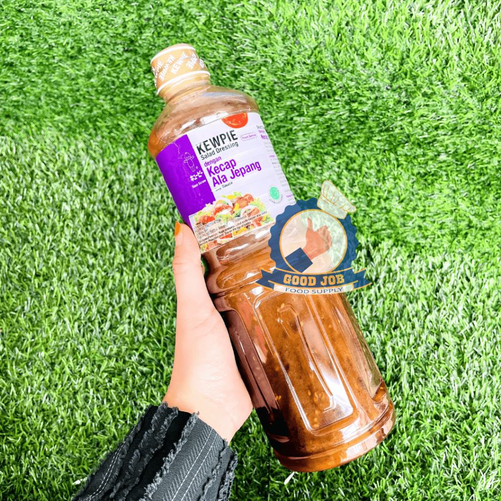 

KEWPIE Salad Dressing Soy Sauce 1 liter Halal - Saus Salad Kecap Ala Jepang