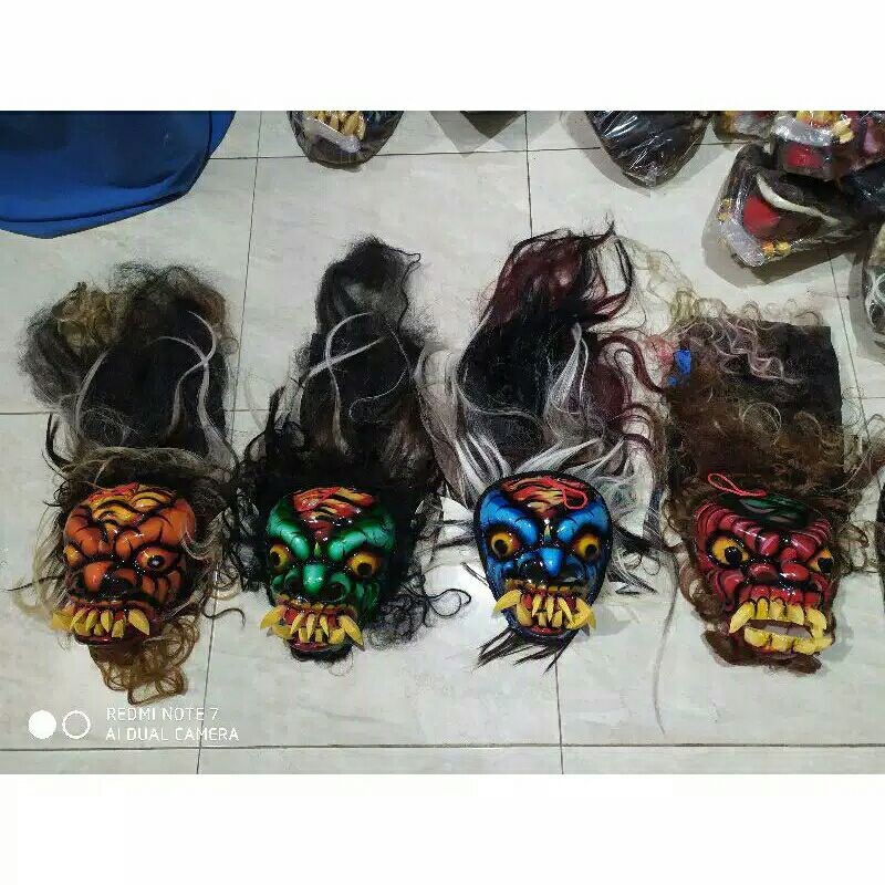 TOPENG GEDRUK MIKA / TOPENG GEDRUK ANAK ANAK HINGGA DEWASA