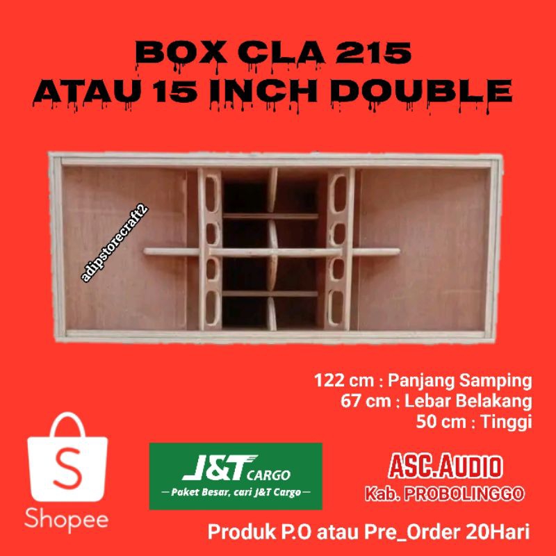Box Speaker CLA 15 inch Double