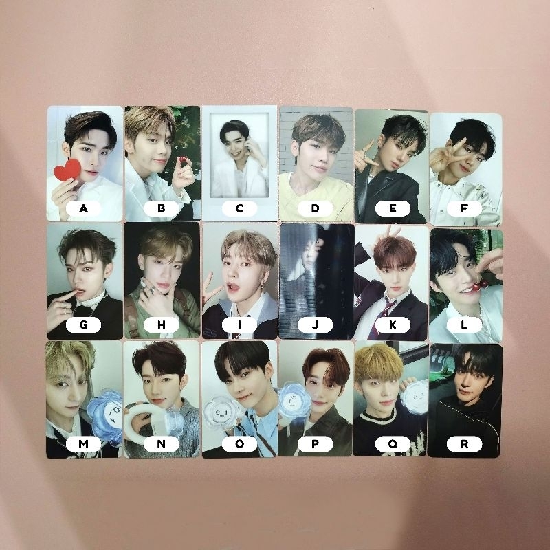 ZEROBASEONE EVNNE ZB1 READY STOCK Official Photocard POB Album Artbook Shade Youth Melting Point Dig