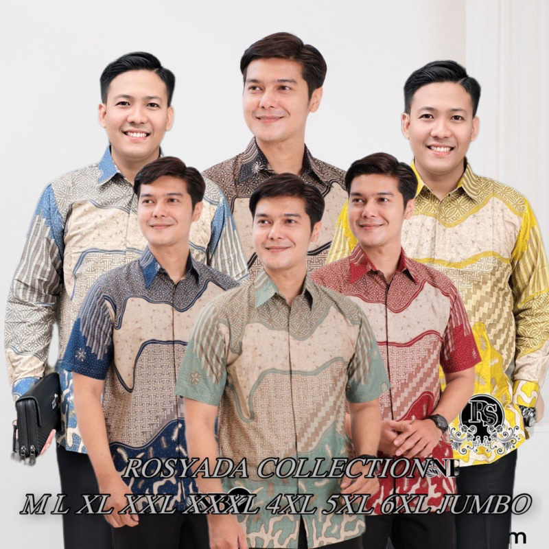 Kemeja Batik HEM BATIK M L XL XXL 3XL 4XL 5XL 6XL Hem batik kemeja batik jumbo Hem batik kantor Hem 