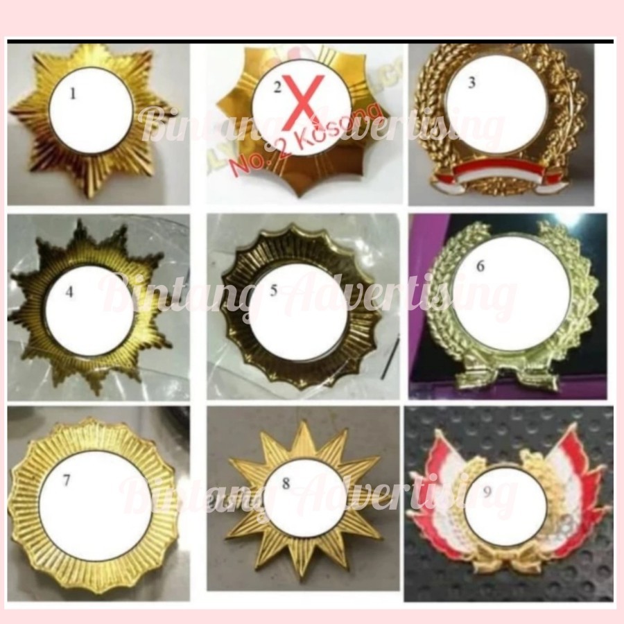 Macam-Macam Pin Polos Pin Polosan Pin Kosongan Pin Logo Polos Peniti