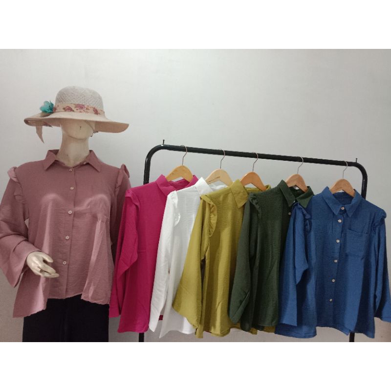 NJC- KEMEJA REMPEL BAHU CRINGKEL PREMIUM ~ 05