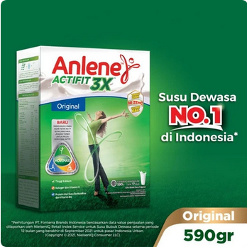 

ANLENE ACTIFIT ORIGINAL 590 G SUSU NUTRISI DEWASA