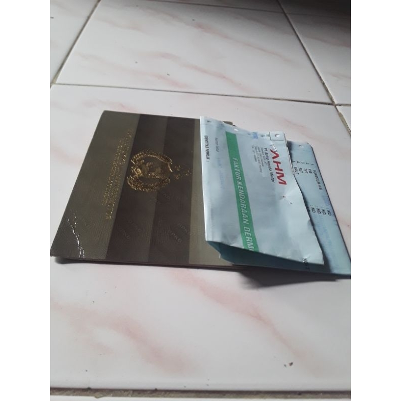 Surat Dokumen Vario 110 2017