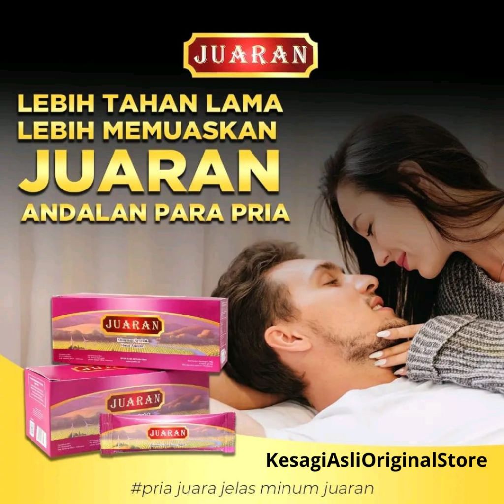 JUARAN Herbal Obat Kuat Minuman Suplemen Pria