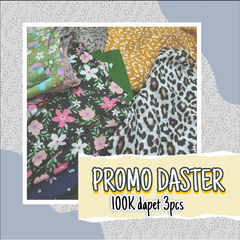 PROMO DASTER VEGA 100K DAPAT 3 PCS