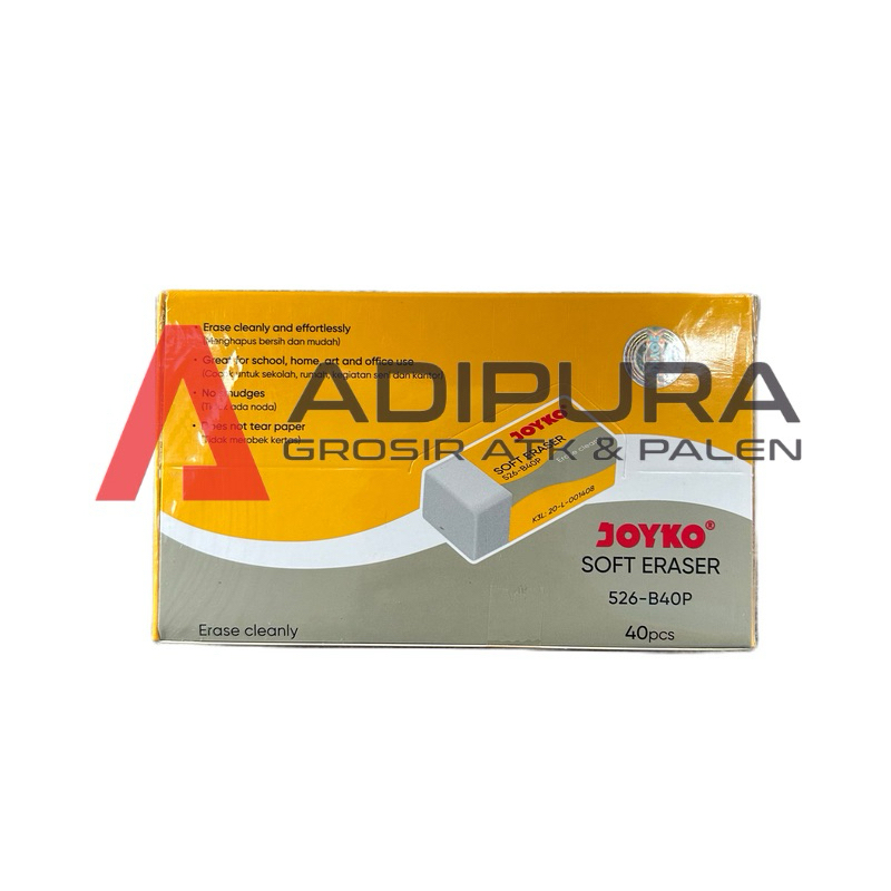 

Penghapus Kecil JOYKO Putih B40P