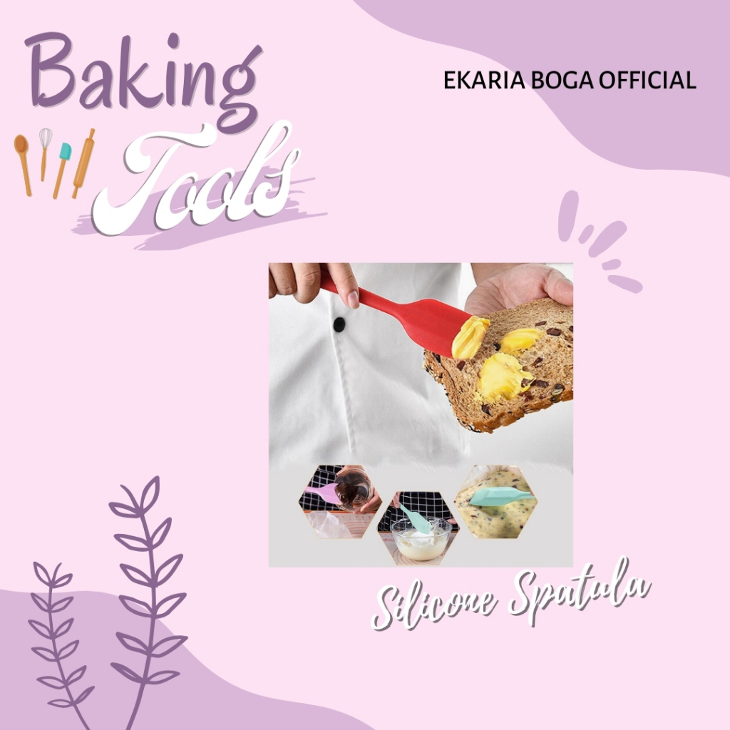 BAKING TOOLS | SPATULA MASAK | SPATULA DAPUR | SPATULA SILIKON | SILICONE SPATULA