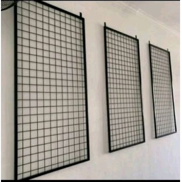 Ram besi bingkai ukuran 120x60cm Rak Mundo Gantungan pajangan pot aksesoris