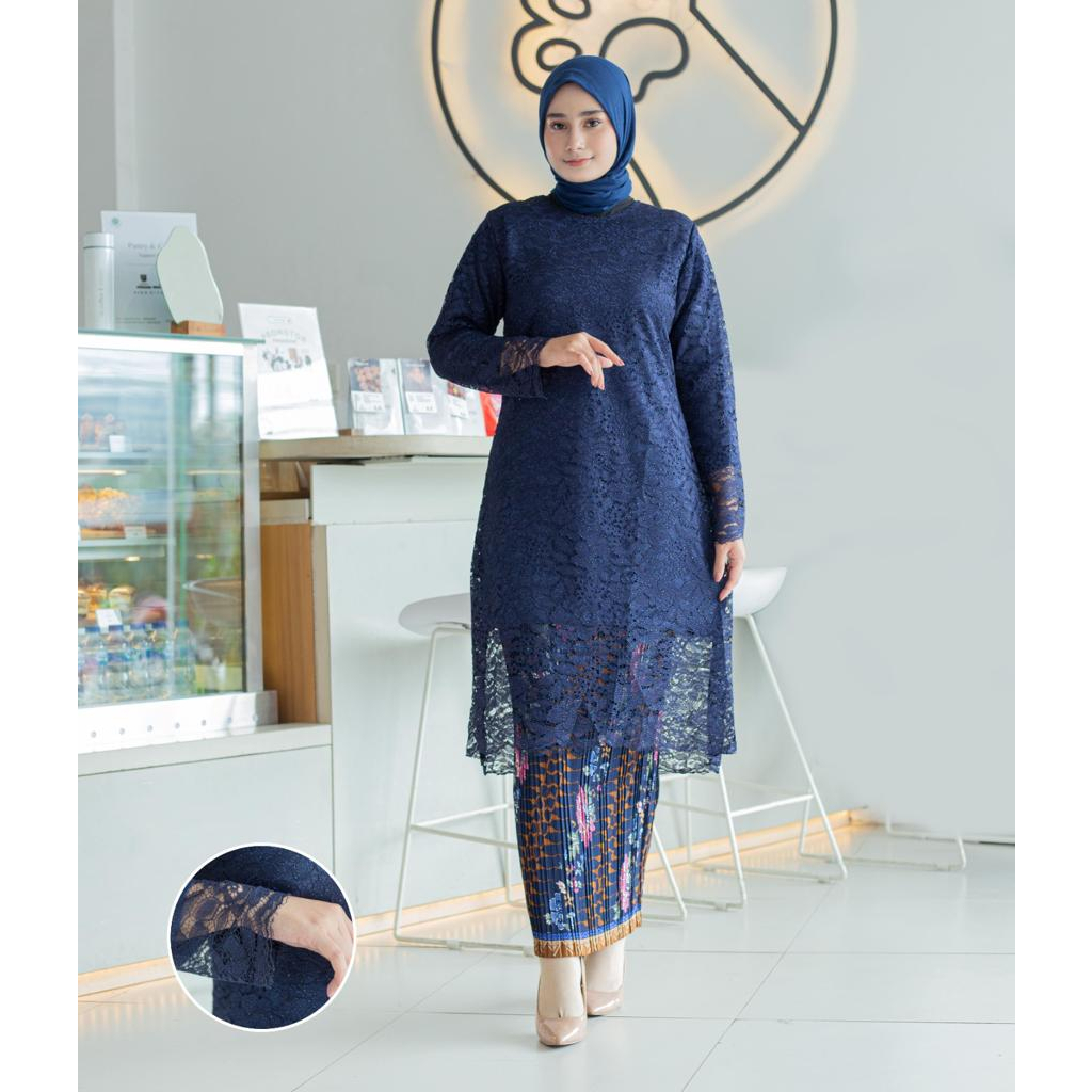 setelan kebaya tunik brokat / kebaya seragaman pesta / kebaya modren / kebaya wisuda / Kebaya Kondan