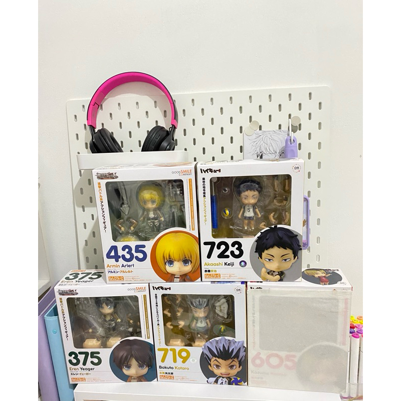 (koleksi pribadi) NENDOROID HAIKYUU AOT attack on titan ORIGINAL MISB BIB MIB BOKU NO HERO | DEKU Mi