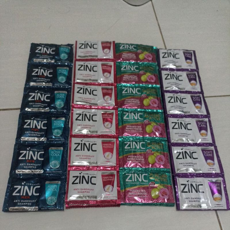 shampo zinc sachet / renceng