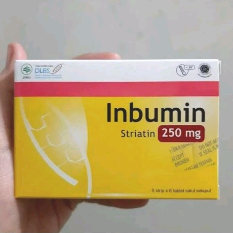 INBUMIN STRIATIN 250 MG BOX 30 TABLET