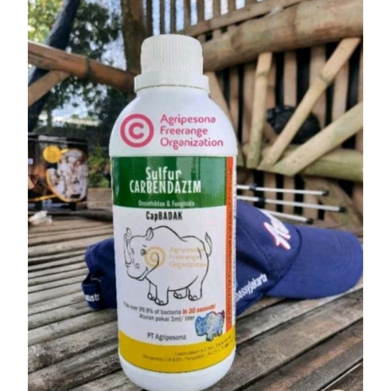 Desinfektan Cap Badak 500ml Sulfur Carbendazim Agripesona