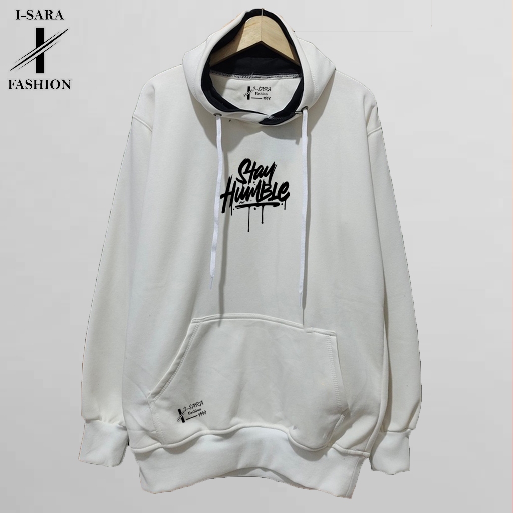 Jaket Pria Oversize Terbaru Warna Putih Switer Hodie Cowok Cewek authentic