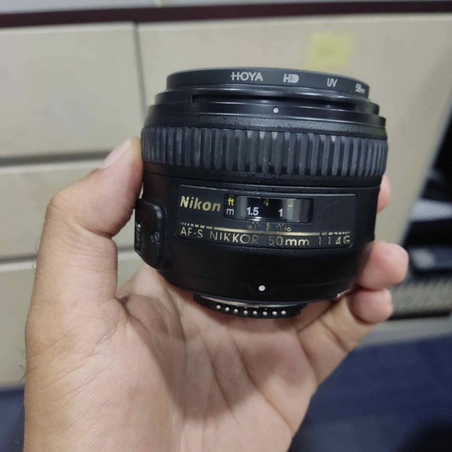 Lensa Nikon Nikkor AFS 50mm f1.4