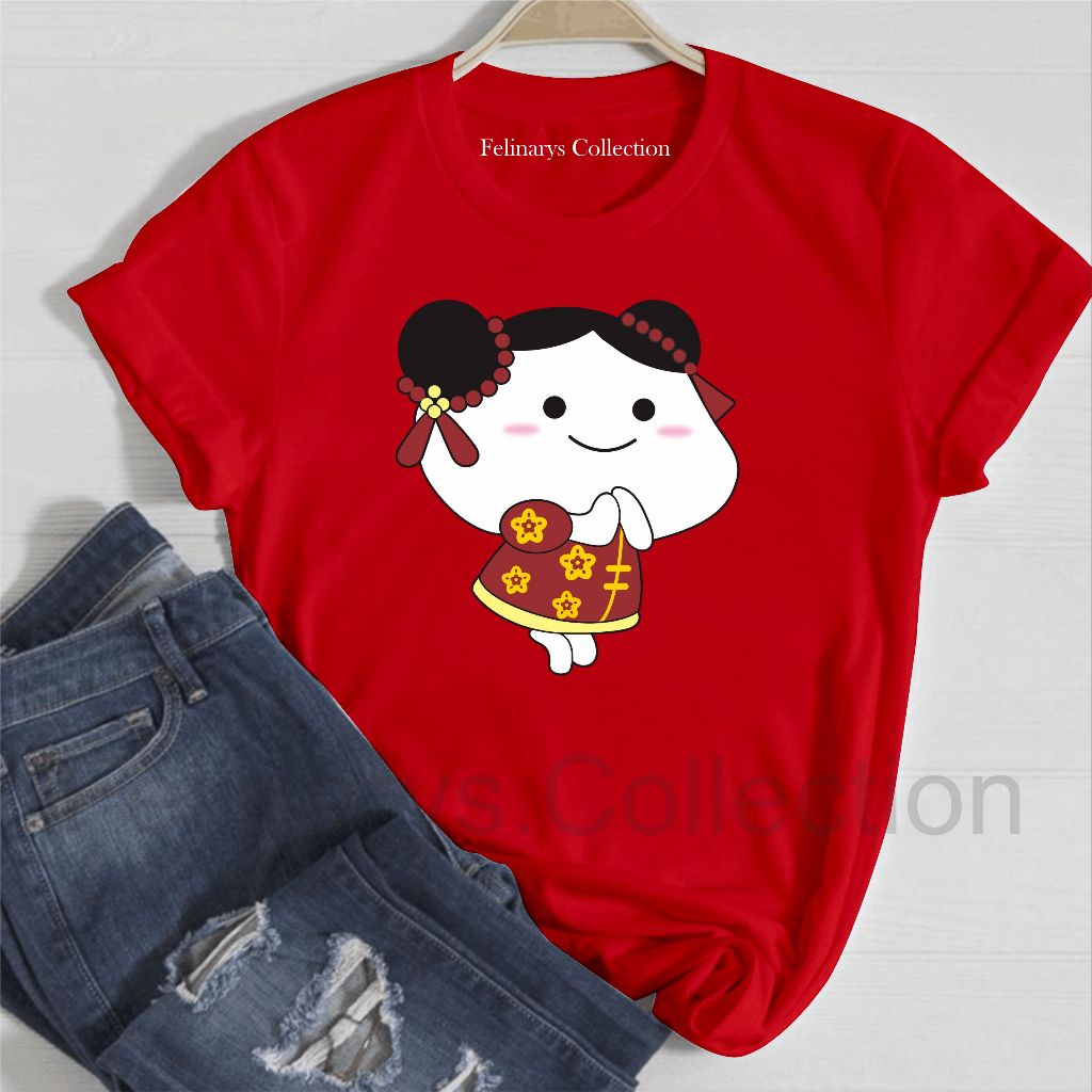 KAOS IMLEK ANAK DAN DEWASA UNISEX PENTOL GIRL