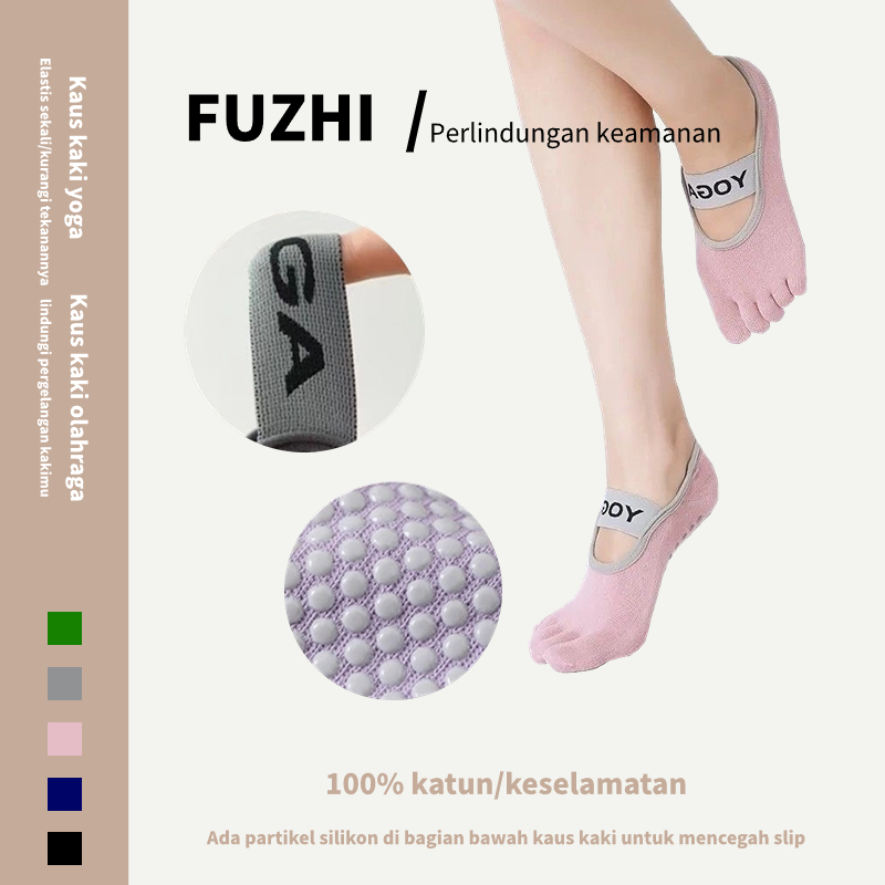 Kaos Kaki Anti Slip Kaos Kaki Yoga kaos kaki poundfit anti slip Yoga Balet Pilates