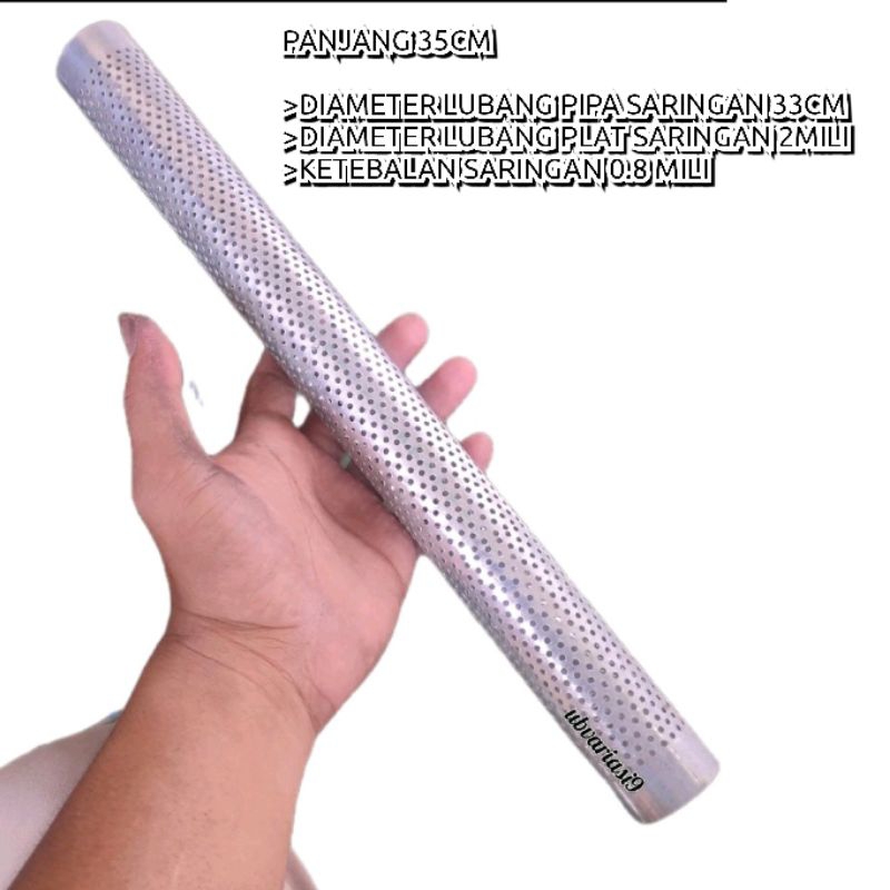 Saringan Sarangan Knalpot Motor Copy CMS TZM ZRC FULL 35 Cm Halus Suara Bas Adem