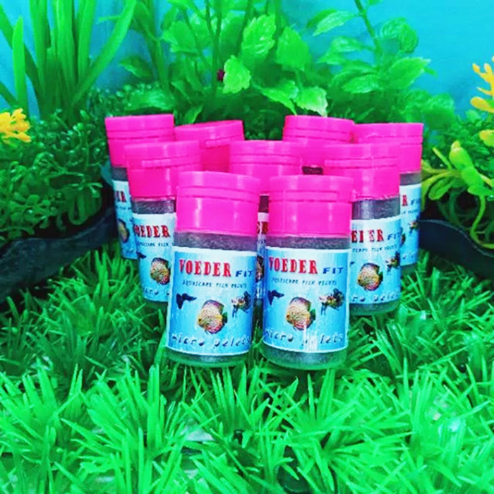 PAKAN PELET IKAN GLOFISH CUPANG DANIO VOEDER FIT 15 gram ORIGINAL
