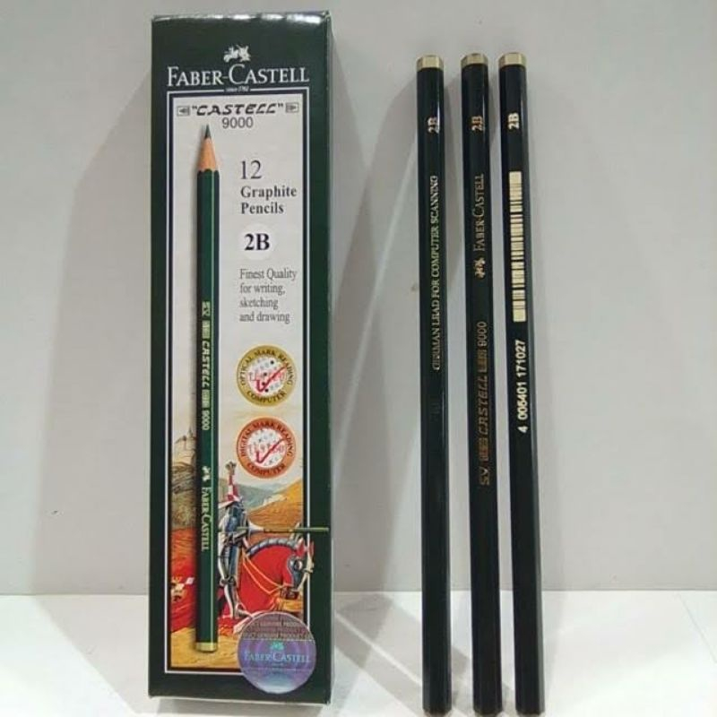 

Pensil 2B Faber Castell 12 pcs