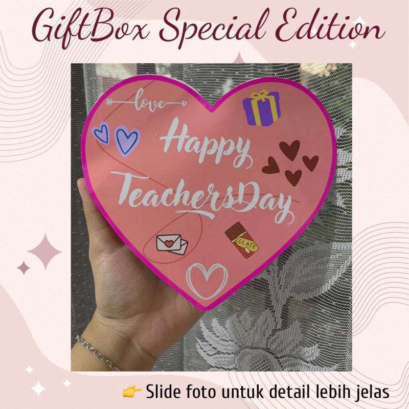 

GIFTBOX LOVE SILVERQUEEN SPECIAL HAPPY TEACHERS DAY // SELAMAT HARI GURU // silverqueen dan dairymilk