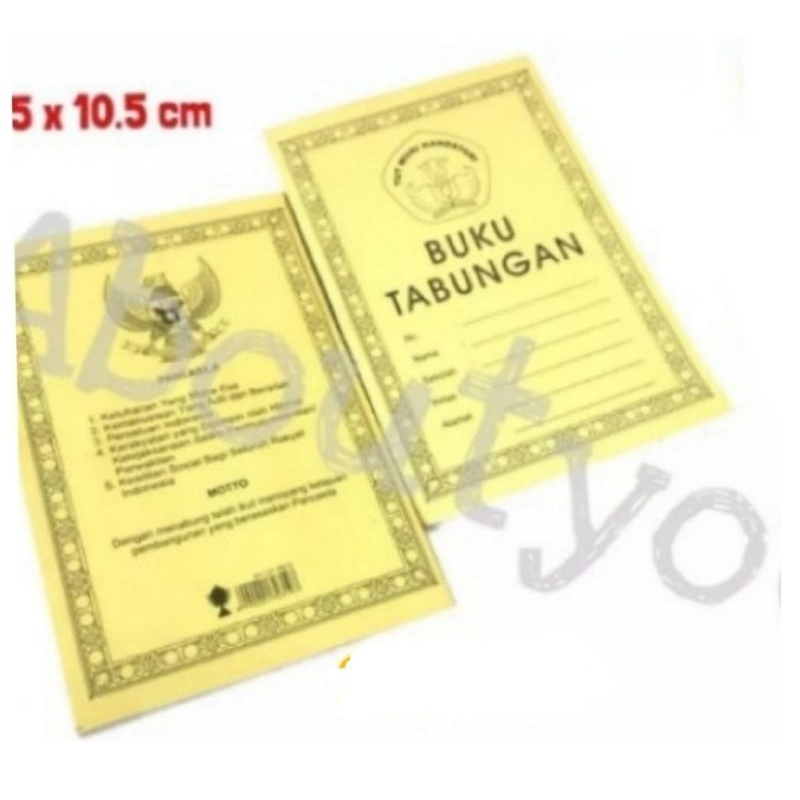 

buku tabungan