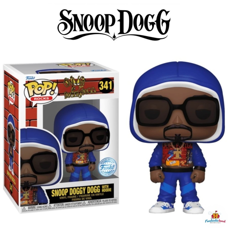 Funko POP Rocks Snoop Dogg - Snoop Doggy Dogg with Hoodie #341