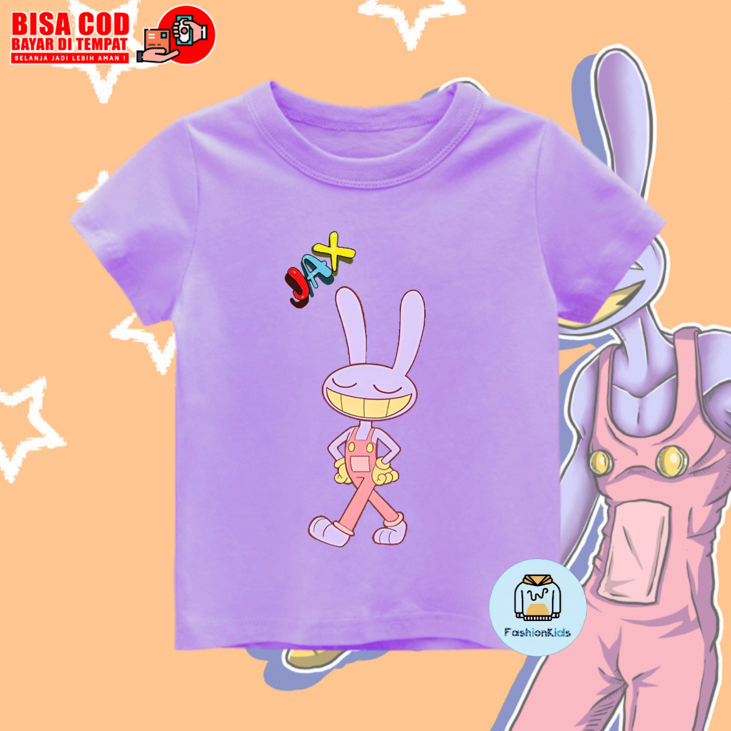 Baju Kaos Anak Jax Digital Circus Kaos Anak The Amazing Digital Circus