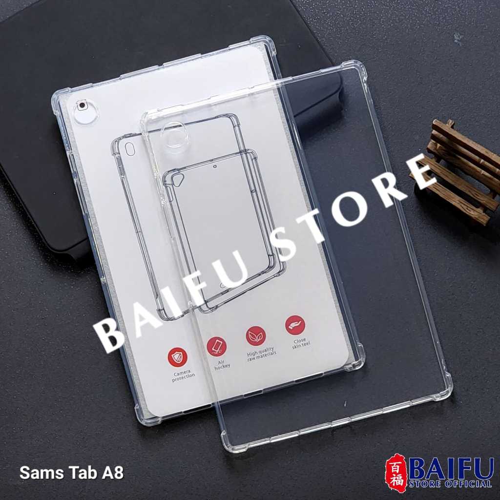 Samsung Tab A8 2022 / X205 10.5 Softcase Cover Silicone TPU Crack HD Silikon Samsung Samsung Tab A8 