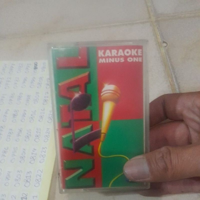 kaset pita karaoke natal minus one (0732)