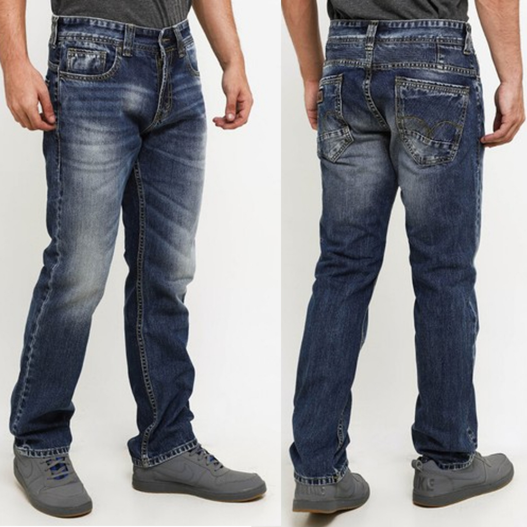 Celana Jeans Panjang Pria Lois original Reguler Fit Celana Panjang Pria Lois Original