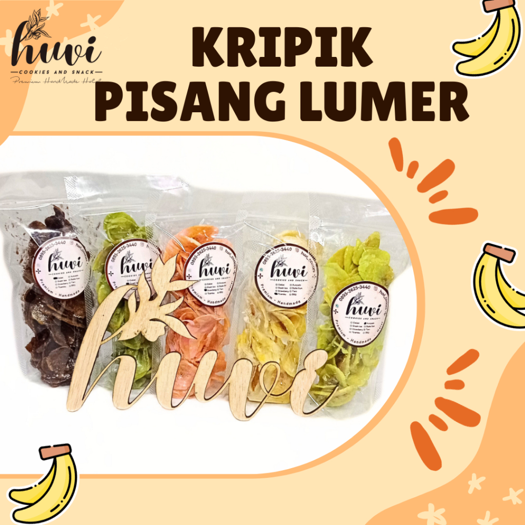 

HUVI - MINI PAKET USAHA 10pcs Keripik Pisang Coklat Lumer Kemasan Pouch 65gram || Cemilan Manis Keripik Pisang Coklat || Snack Viral || Keripik Pisang Aneka Rasa