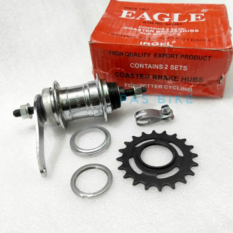 Coaster Hub Torpedo 40 Hole Belakang Original Eagle Cog 14T 16T 17T 18T 20T