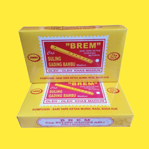 

BREM Makanan Suling Gading Jumbo Khas Madiun 100 gr Brem 100gr