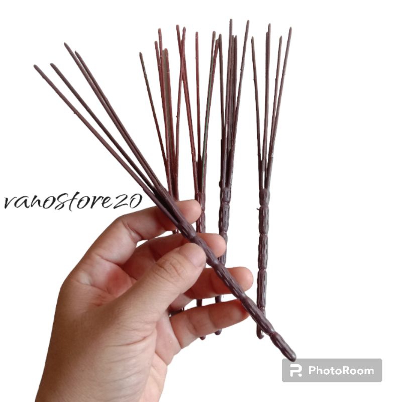 TANGKAI BUNGA / KAWAT BUNGA / TANGKAI CABANG 5 / TANGKAI BUNGA WARNA COKLAT