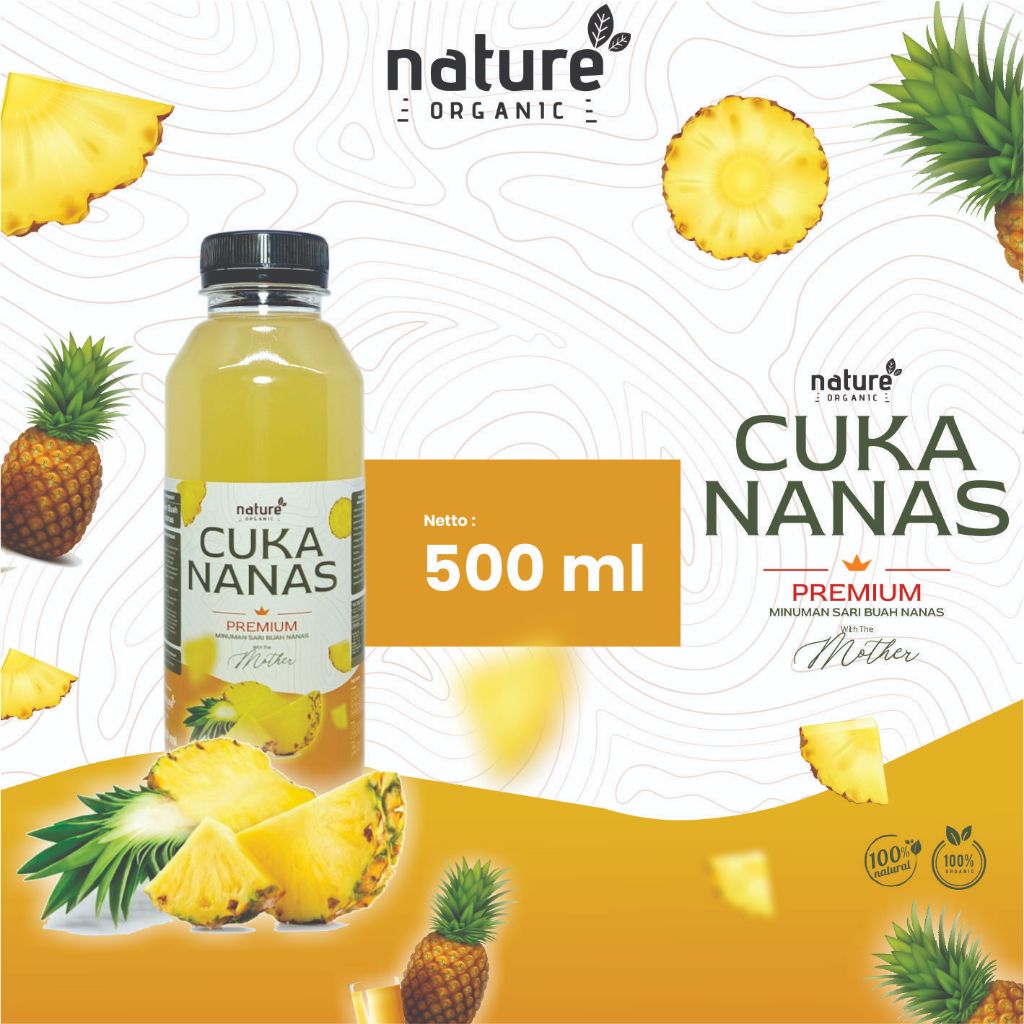 

NATURE ORGANIC NANAS CUKA NANAS 500 ML ASLI MURNI ORIGINAL UNTUK DIET DETOX MENGATASI PENCERNAAN MENAMBAH DAYA TAHAN TUBUH PRODUK HERBAL ALAMI 100% ASLI DAN ORIGINAL BISA UNTUK BAYI ANAK DEWASA REMAJA IBU HAMIL MANULA