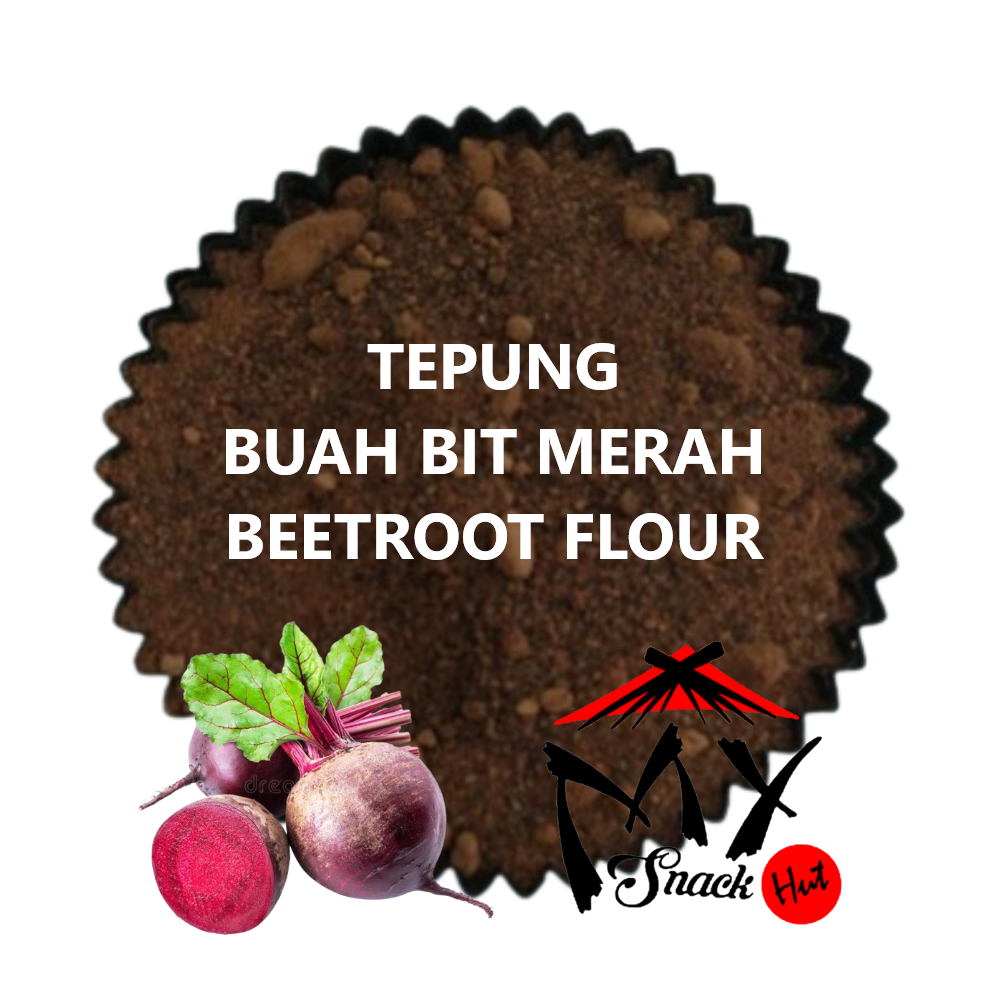 

TEPUNG BUAH BIT 10GR - EKSTRAK BIT UNGU PURE PURPLE BEET ROOT BEETROOT EXTRACT ORGANIK FLOUR POWDER