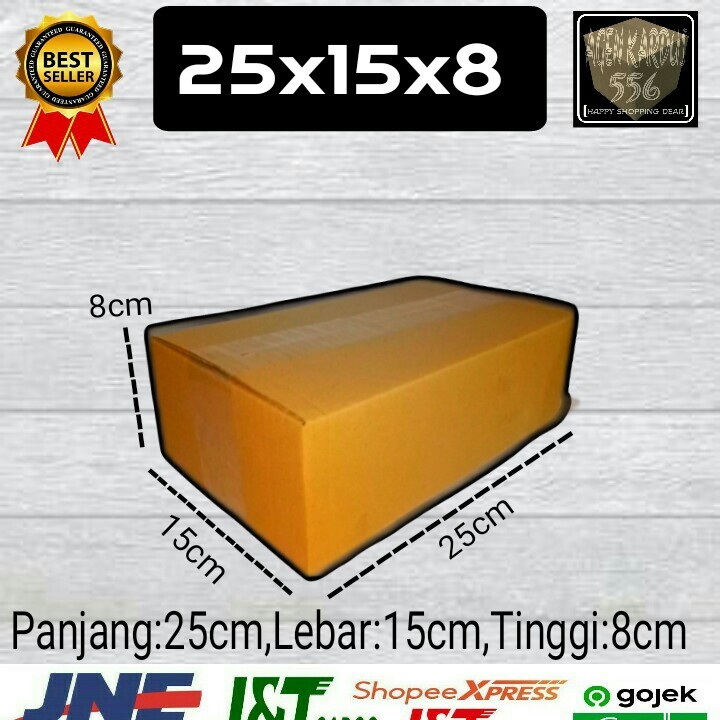 

kartonbox 25x15x8 kardus packing/kardus mini/kardus polos