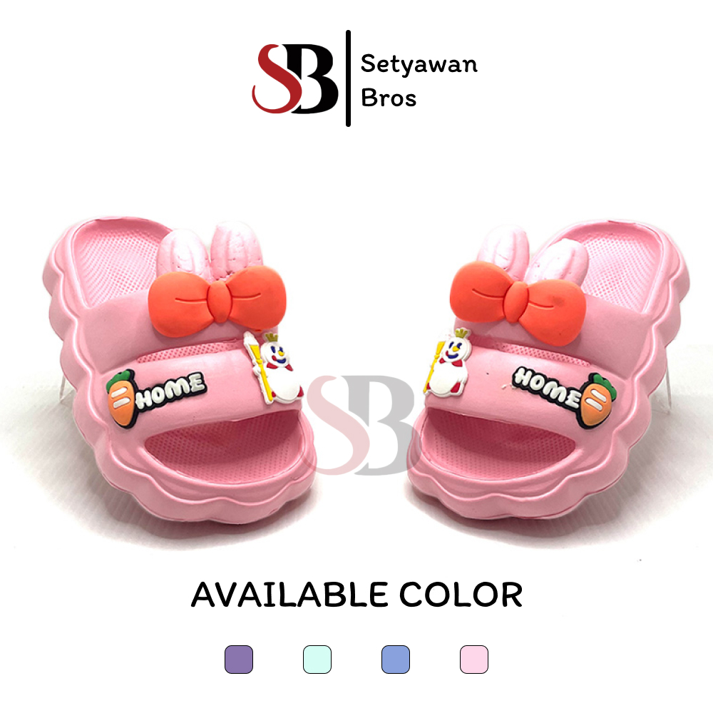 Sendal Anak Cantik Motif Wortel Mixue Terbaru BANDUA bisa COD