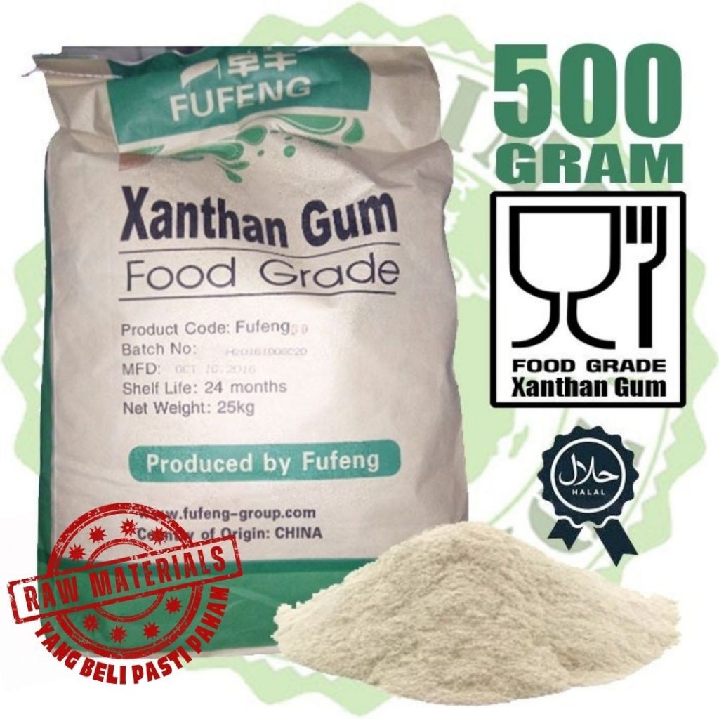 XANTHAN GUM Food Grade. Xanthan Gum.Xantan Gum Xantham 500gram