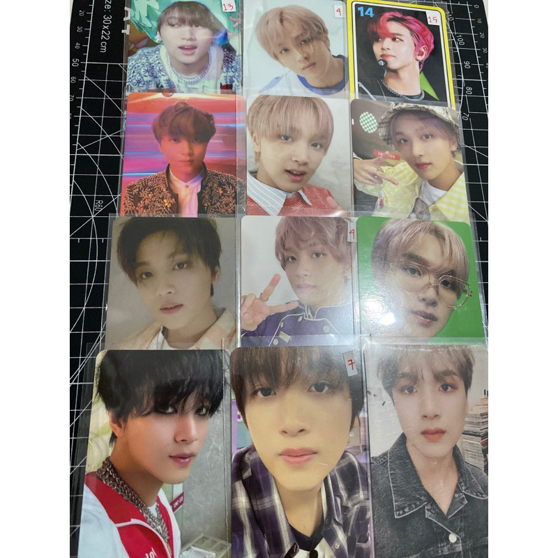Ready stock photocard haechan nct dream,u,127 official murah tds2,kacamata,mfal,we boom,favorite,wtm