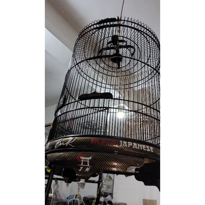 Sangkar BNR decal carbon akrilik