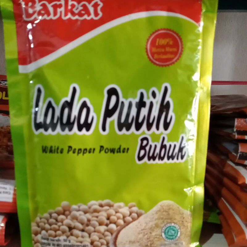 

LADA PUTIH BUBUK 50gr BARKAT