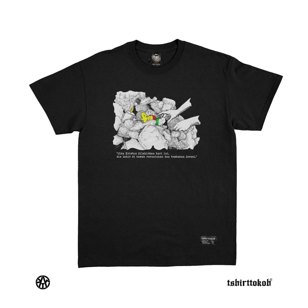 Yesus Lahir Kaos Tshirttokoh